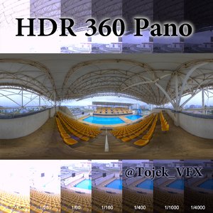 HDR 360 Pano Olympic Aquatic stadium02 Maria Lenk