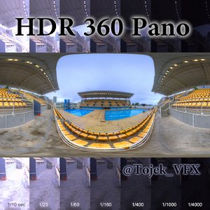 HDR 360 Pano Olympic Aquatic stadium03 Maria Lenk