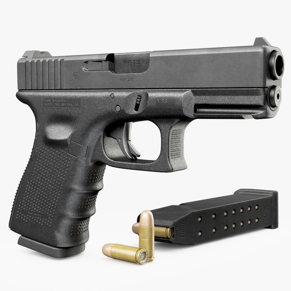 Gun Glock 19 gen4 Model 3D - TurboSquid 1002958