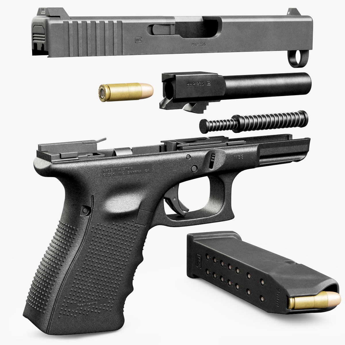 gun-glock-19-gen43d-turbosquid-1002958