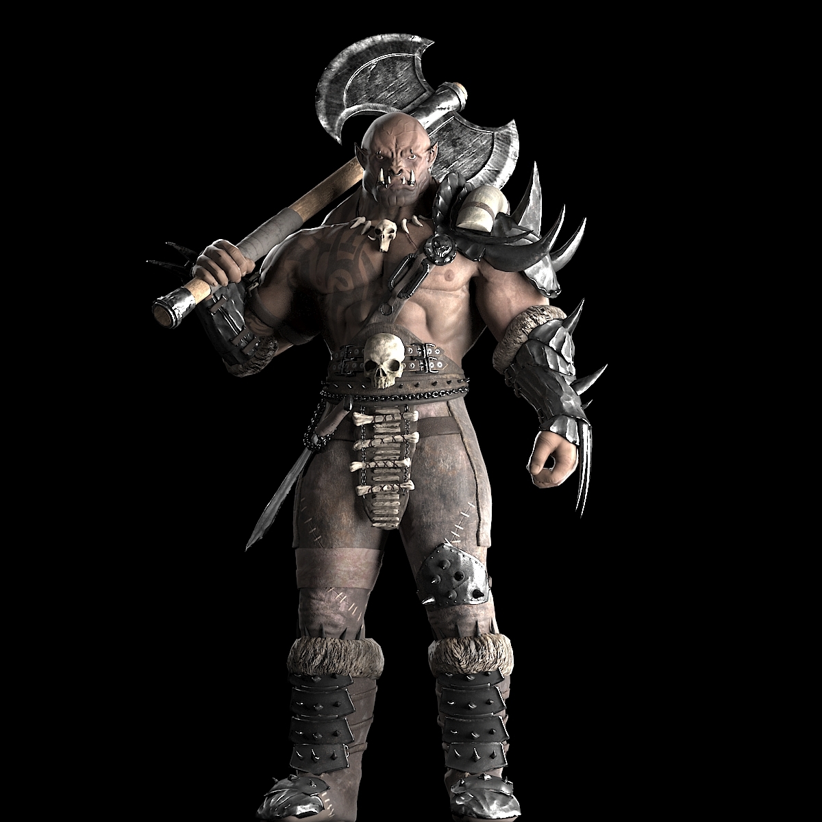 オーク3Dモデル TurboSquid 1003126