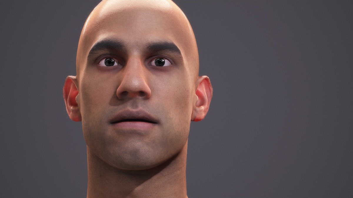 3d model character human - scans