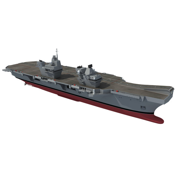 3d hms queen elizabeth aircraft carrier