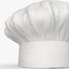 3d realistic chef hat 05