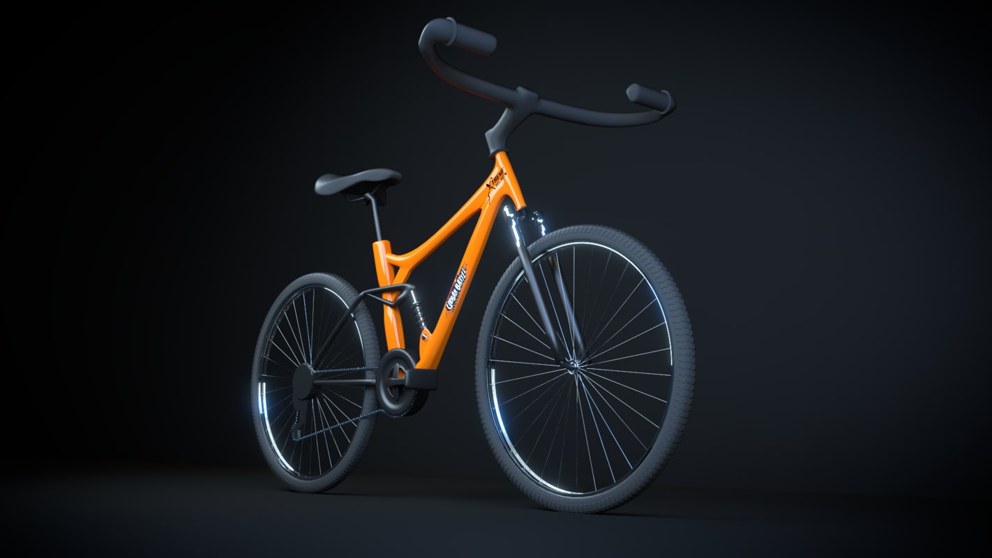 bicycle 3d model