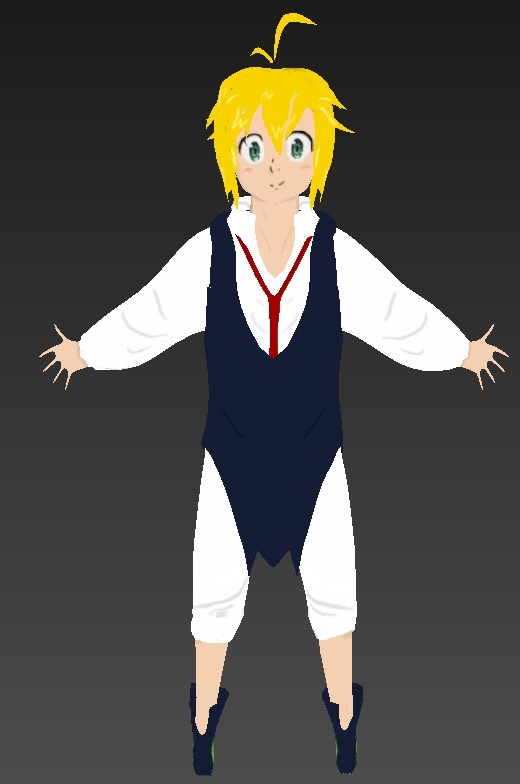 meliodas anime figure