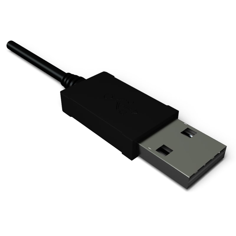 3d usb contact model