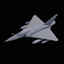 3d model nato fighter aircraft set