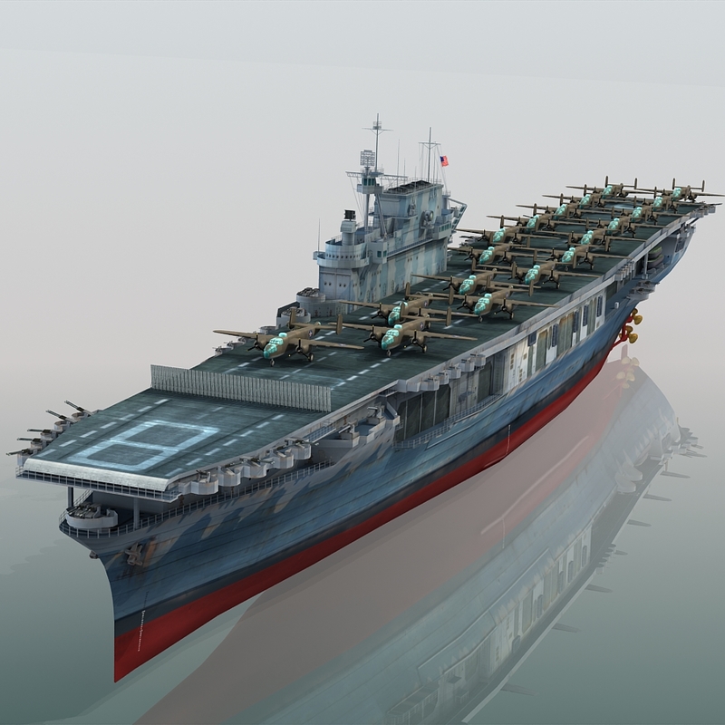 uss hornet cv-8 doolittle 3ds