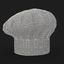 3d realistic chef hat 05