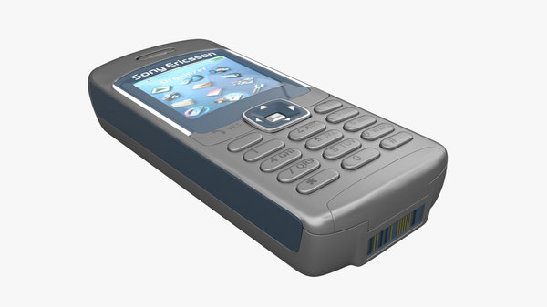 ソニーエリクソンt238携帯電話3dモデル Turbosquid