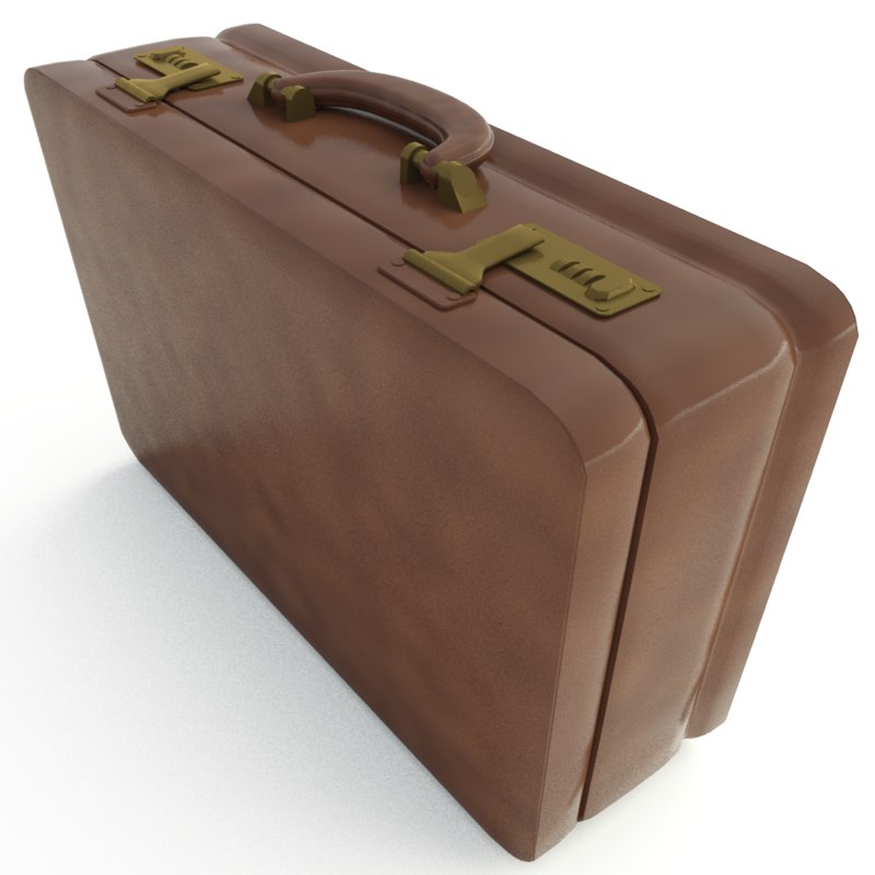 professional briefcase 3d model