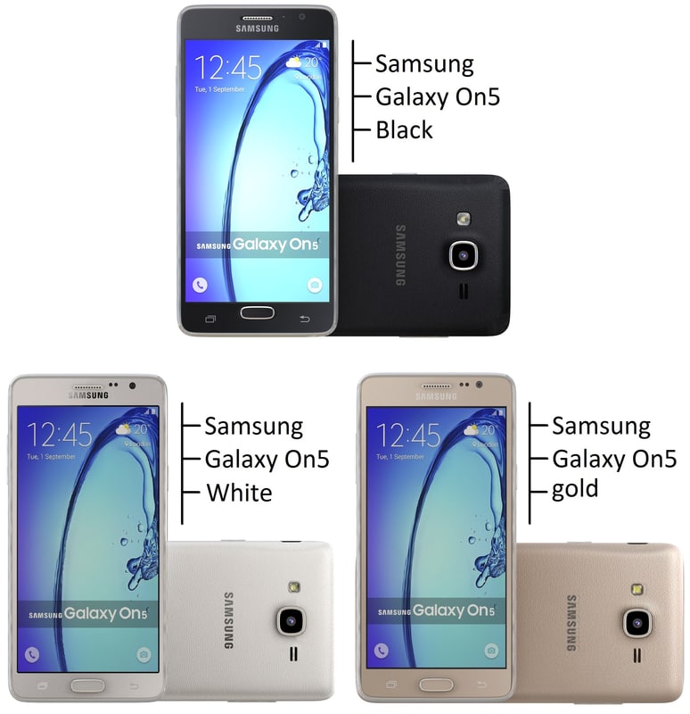 Samsung Galaxy On5 Color Max