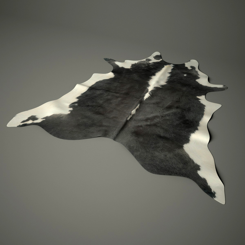 cow carpet 9 obj