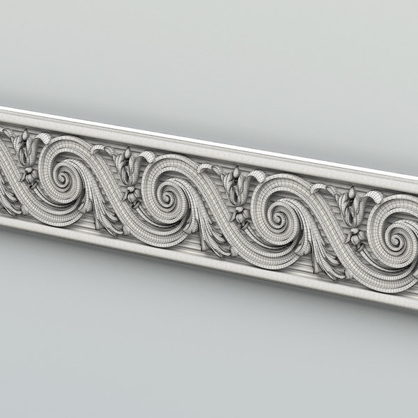 3d model decorative molding