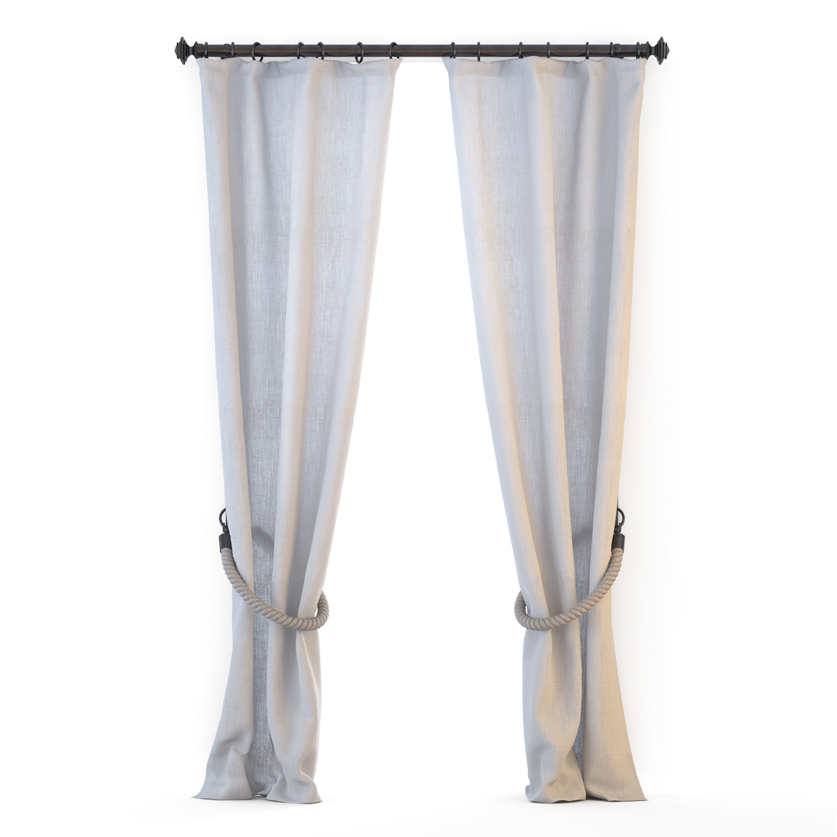 Curtains 3d Model