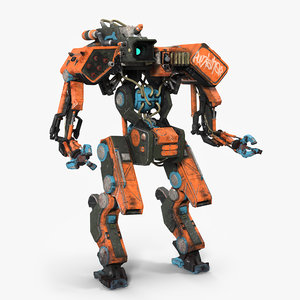3d model robot punisher