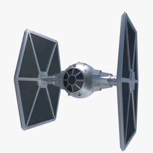 star wars fighter 3d model