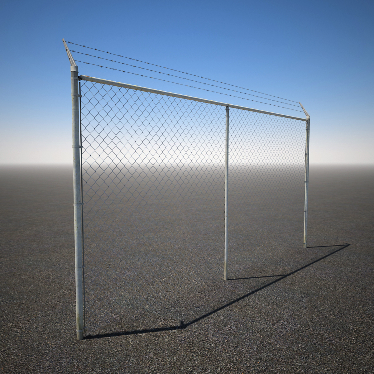 3d fence pack model