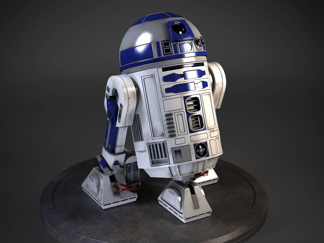 Download 3d model star wars r2d2