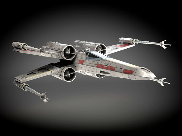 X-Wing 3D Models for Download | TurboSquid