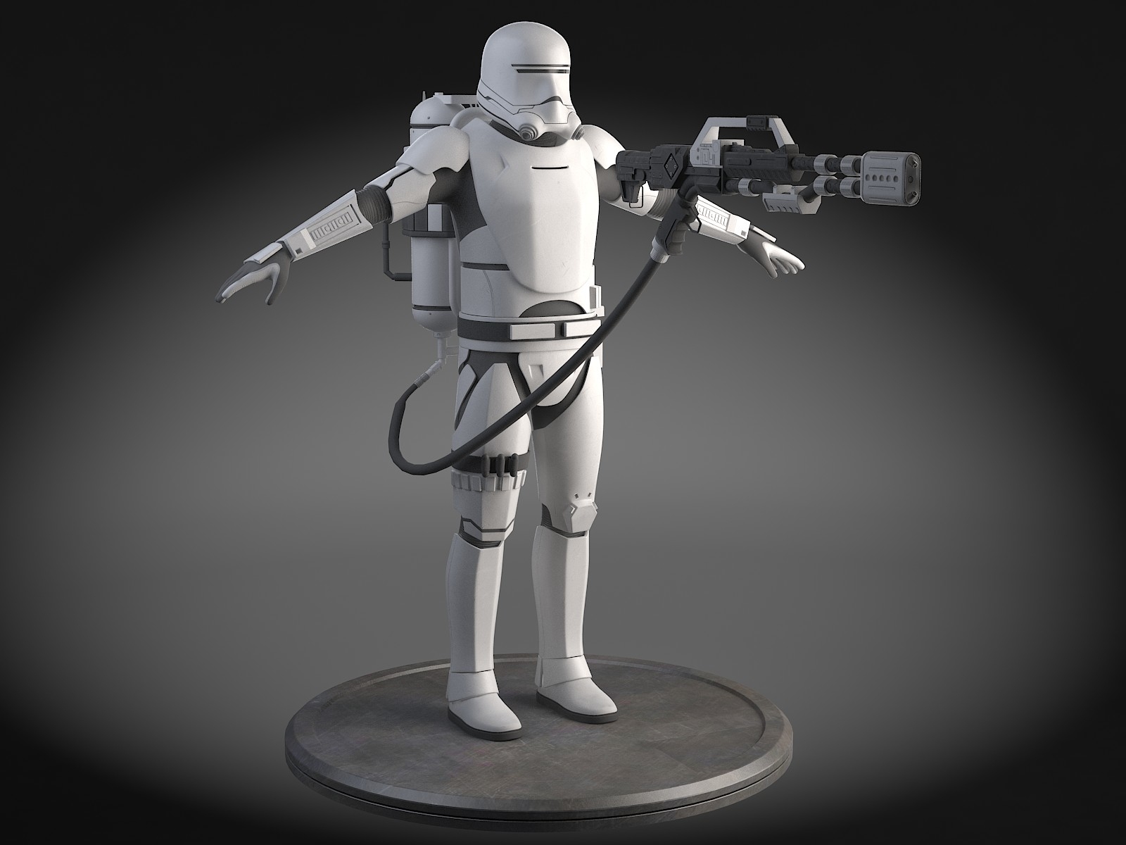 星球大戰flametrooper3d模型