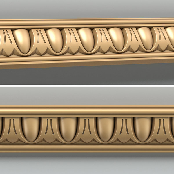 Crown Molding 3D Models for Download | TurboSquid