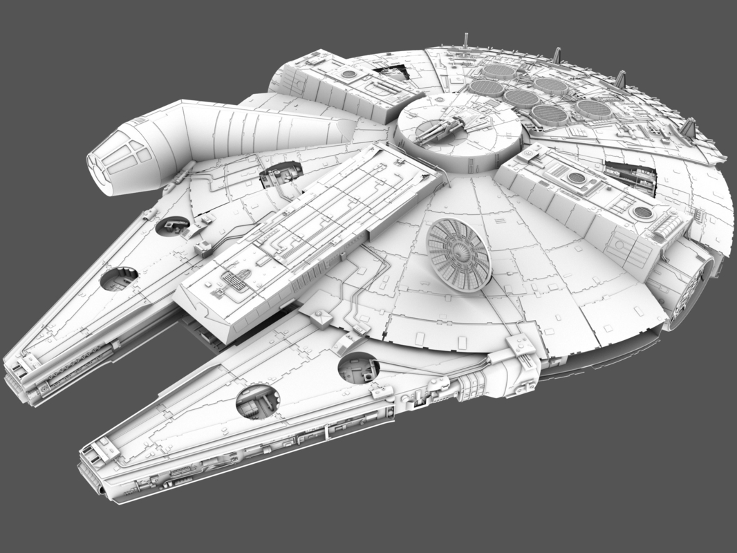 lwo millennium falcon