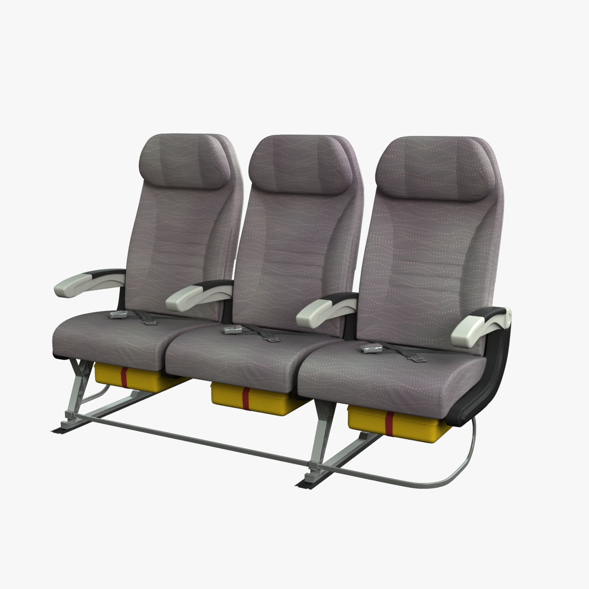 A380 Economy Seat Back Row