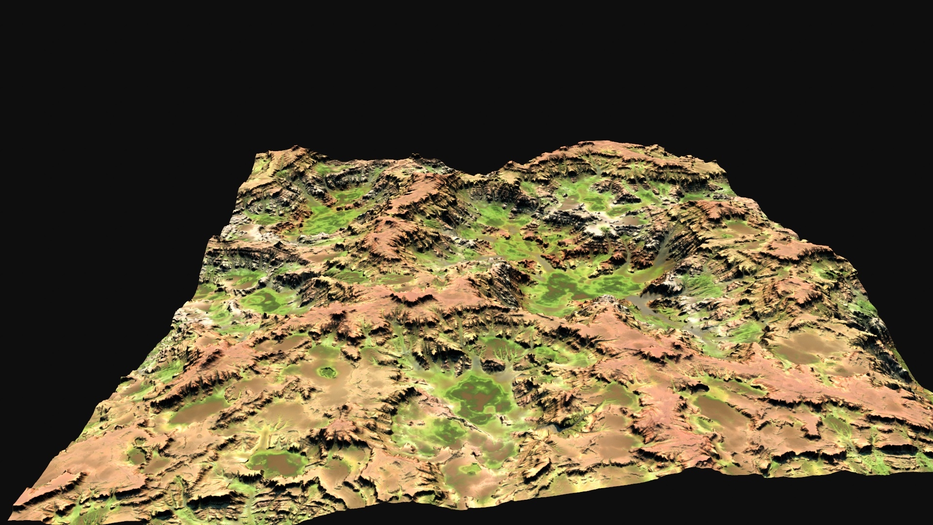 terrain 1 3d model