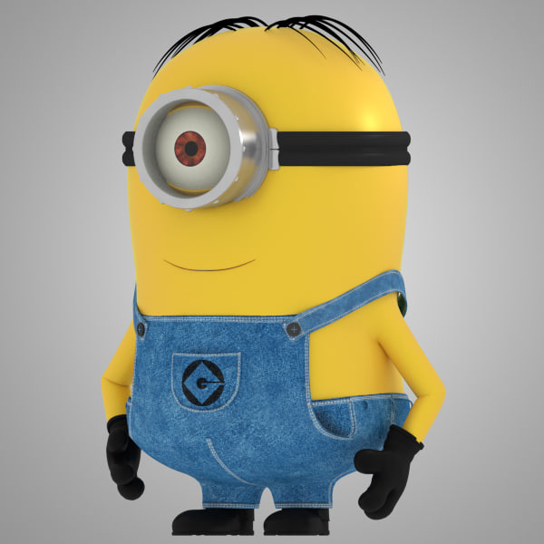 3d model minion