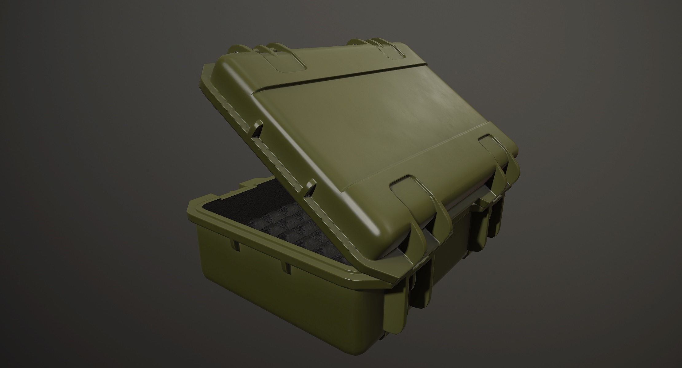 gun case 3d obj