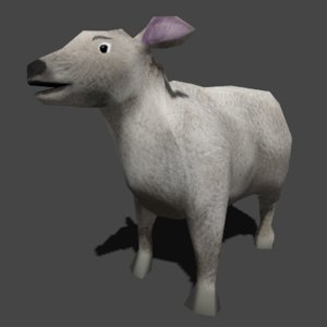 sheep ready 3d model