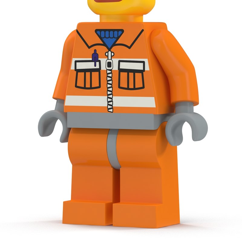 3d lego character