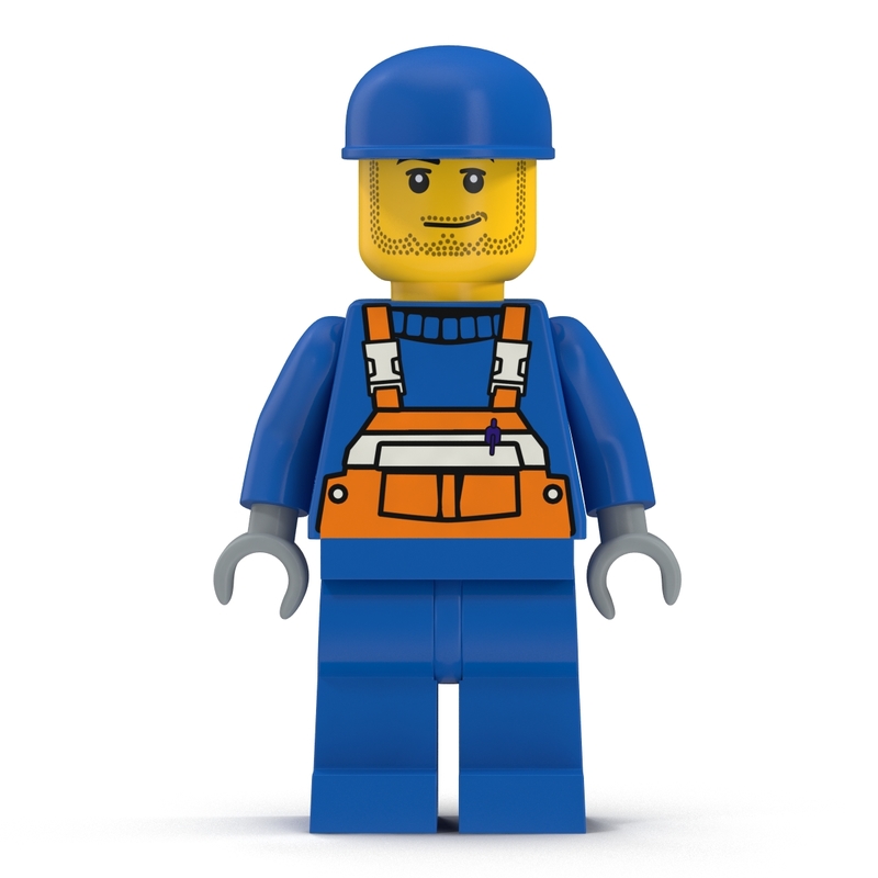 lego man worker max