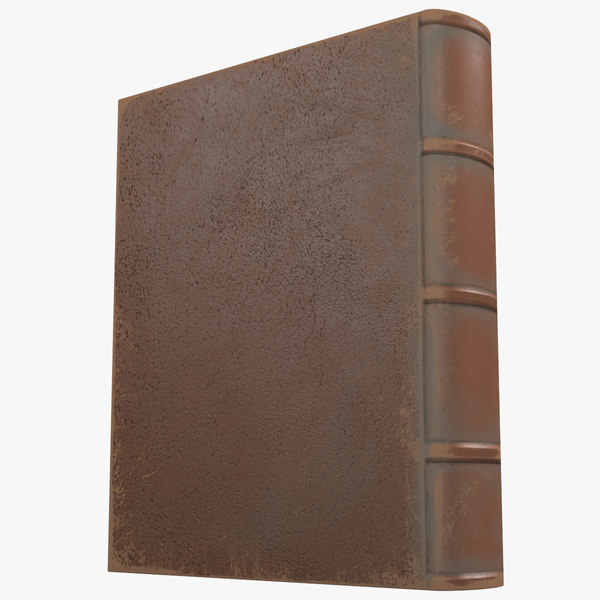 simple old book 3d model