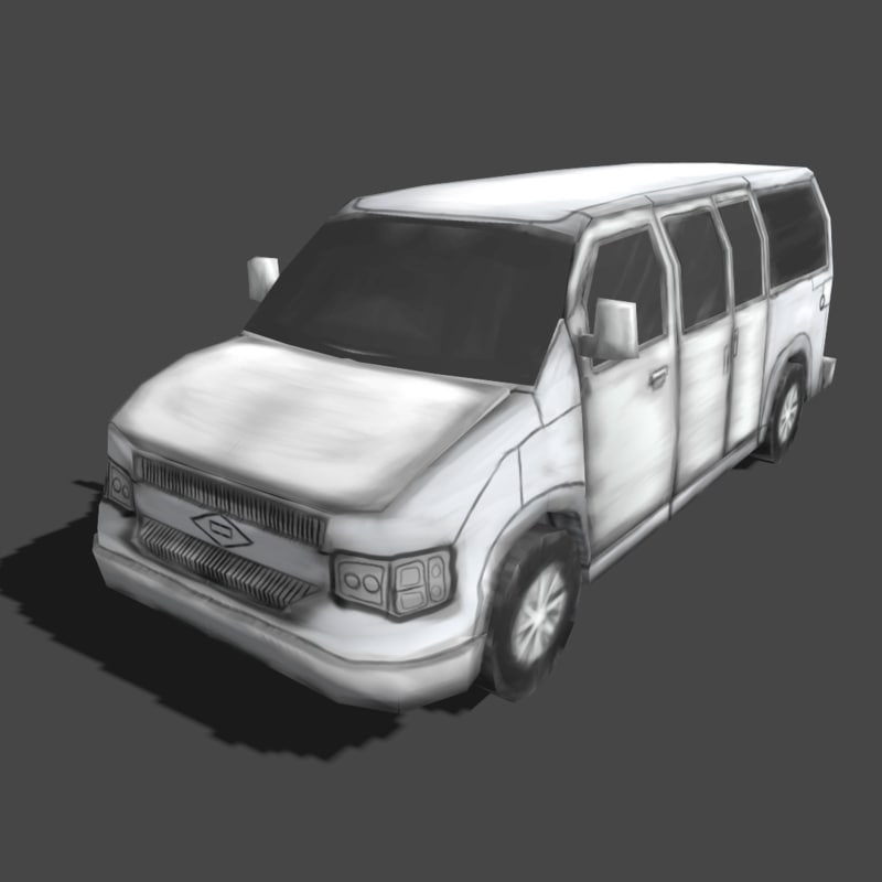 Van Blender Models for Download TurboSquid