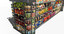 store shelf chips 3d model
