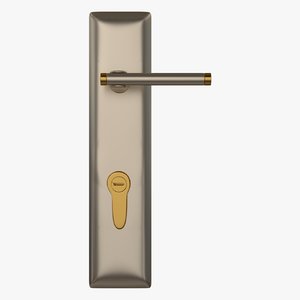 3d model door lock