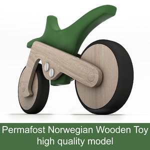 motorcycle norwegian wooden toy max