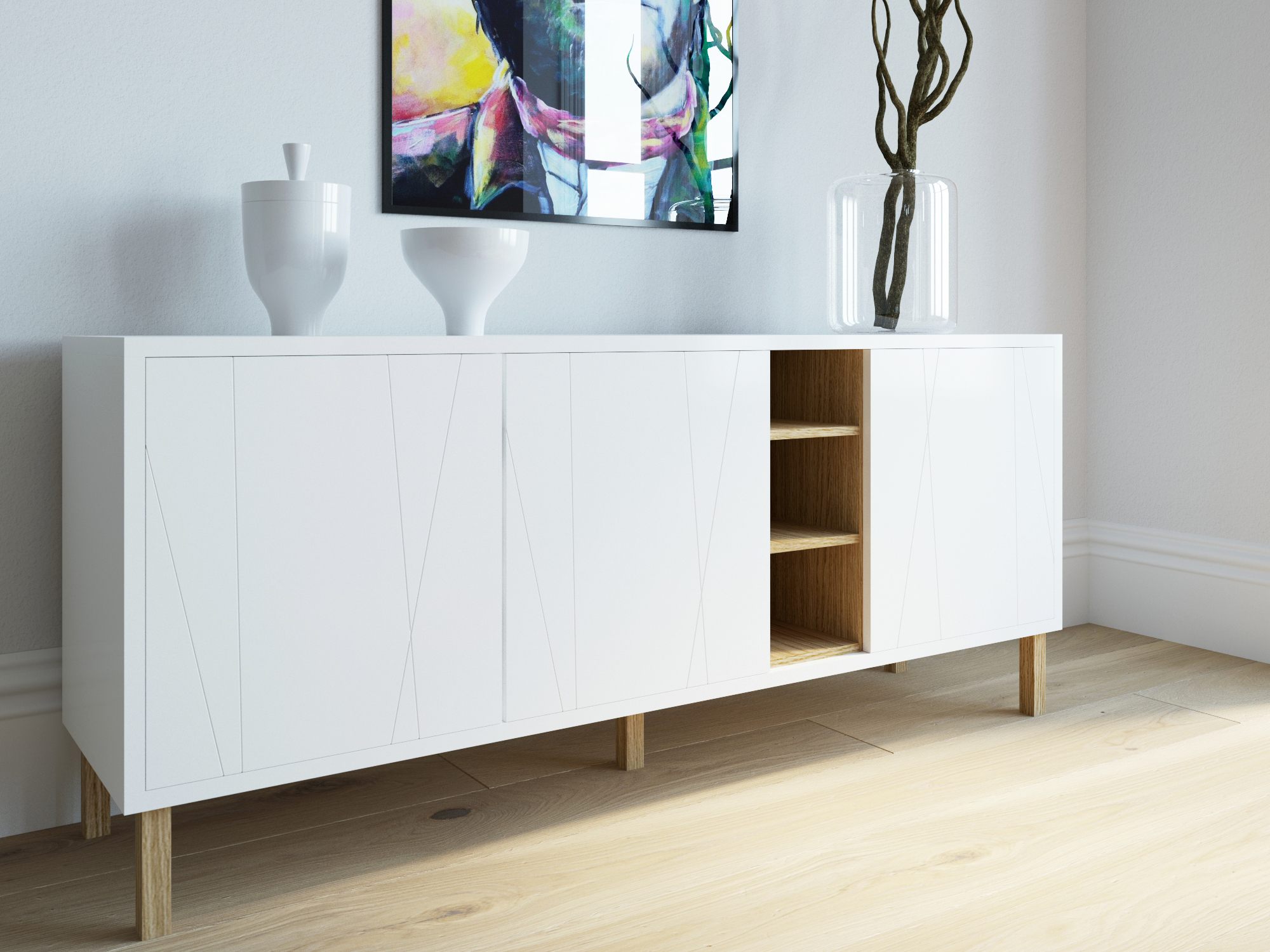 scene corona furnitures 3d max