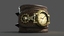 steampunk leather wrist watch obj