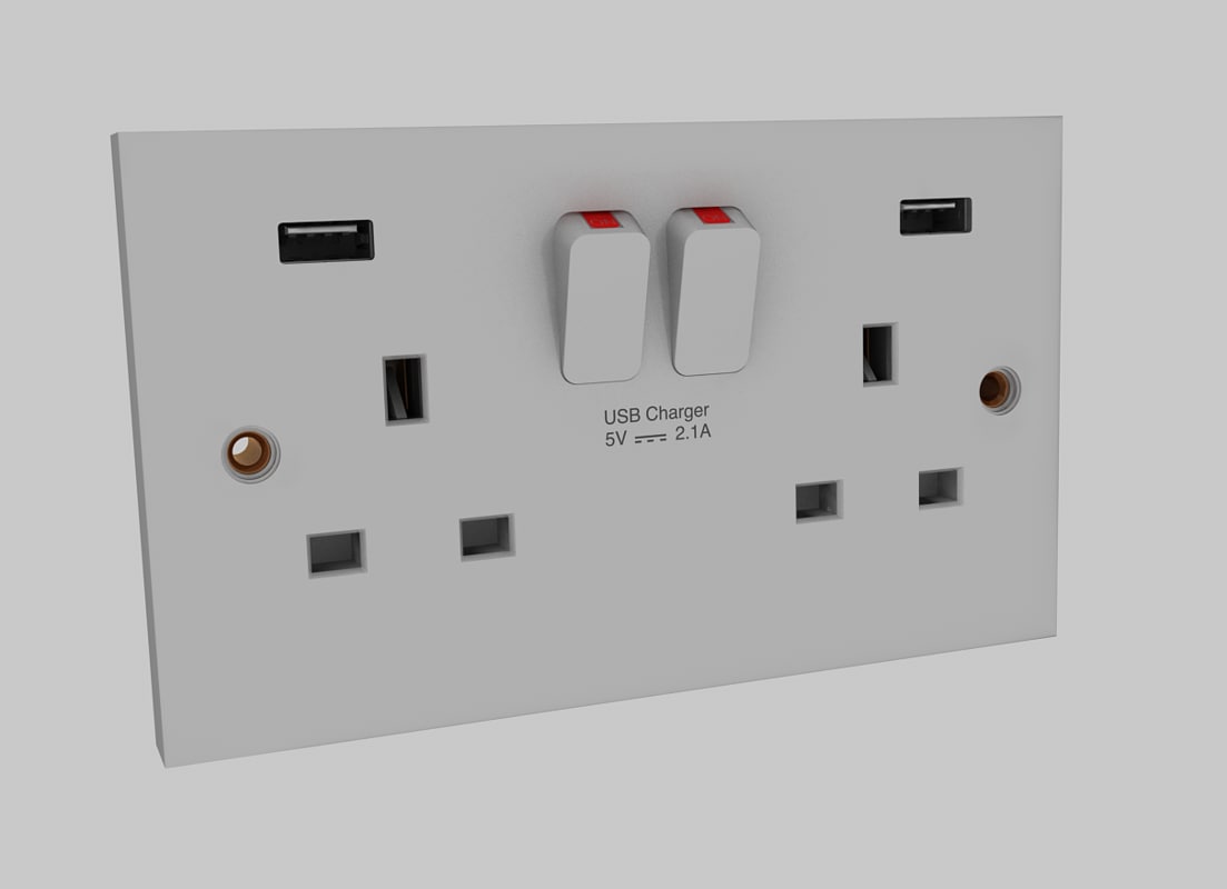 socket cad model