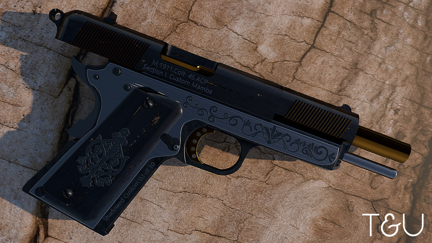 1911-pistol-3d-model