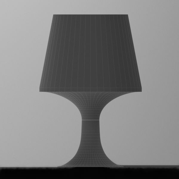 3d model ikea lampan  table lamp