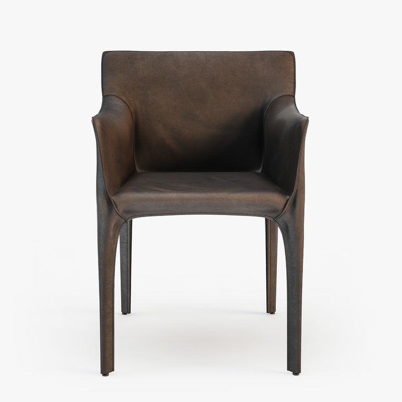 3d walter knoll saddle chair