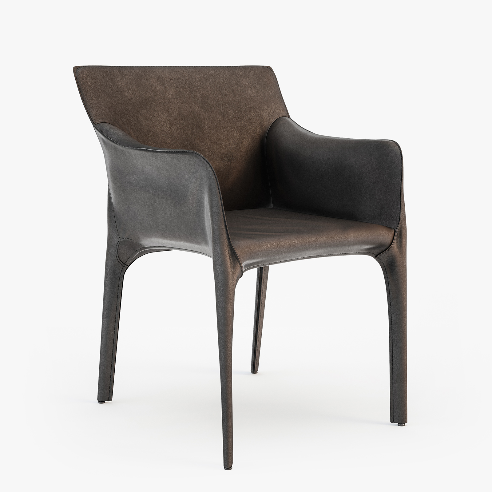 3d walter knoll saddle chair