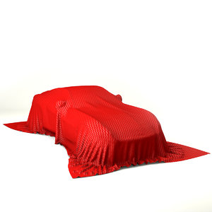 3d model car presentation - hi-poly