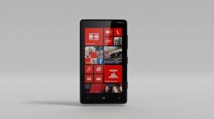 3d model nokia lumia 820 phone