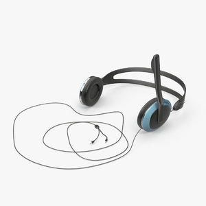 headphone 3d model